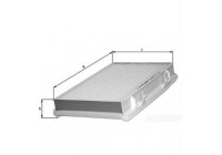 Filter, kupéventilation LA 19 Mahle