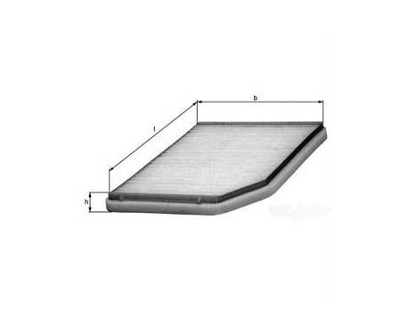 Filter, kupéventilation LA 23 Mahle