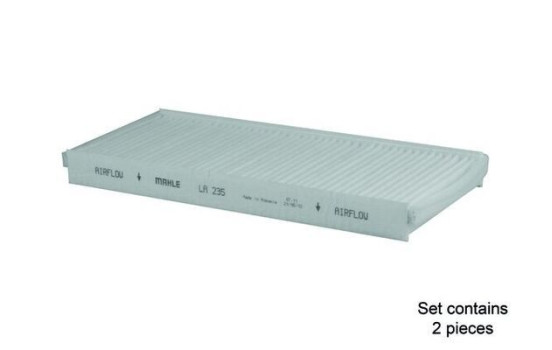 Filter, kupéventilation LA 235/S Mahle, bild 2
