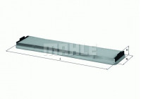 Filter, kupéventilation LA 25 Mahle