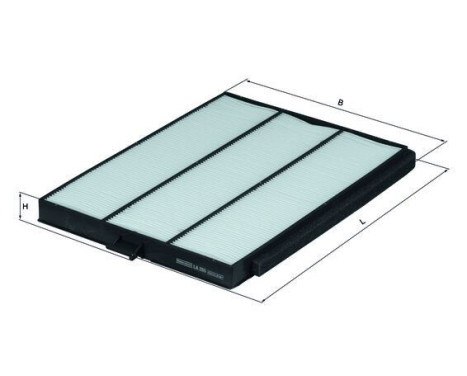 Filter, kupéventilation LA 265 Mahle, bild 2