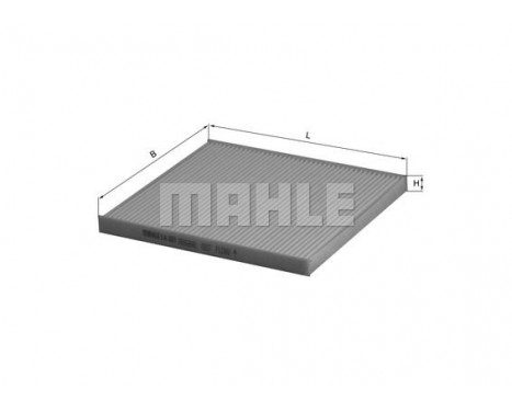 Filter, kupéventilation LA 301 Mahle