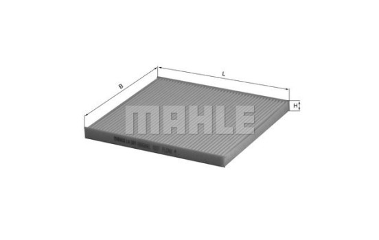 Filter, kupéventilation LA 301 Mahle