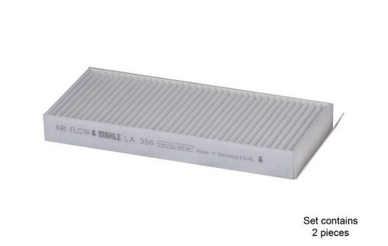Filter, kupéventilation LA 356/S Mahle, bild 2