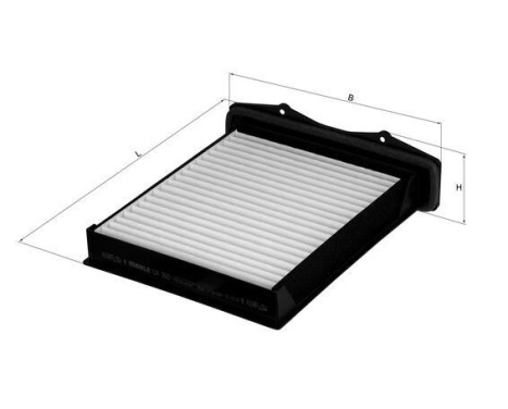 Filter, kupéventilation LA 360 Mahle, bild 2