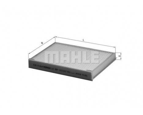 Filter, kupéventilation LA 387 Mahle