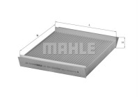 Filter, kupéventilation LA 403 Mahle