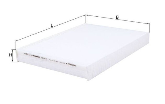 Filter, kupéventilation LA 437 Mahle