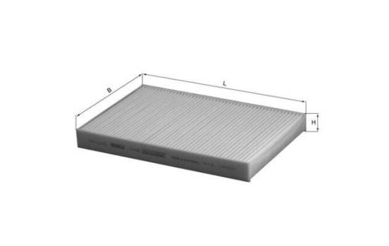Filter, kupéventilation LA 439 Mahle, bild 2