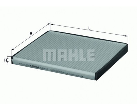 Filter, kupéventilation LA 447 Mahle