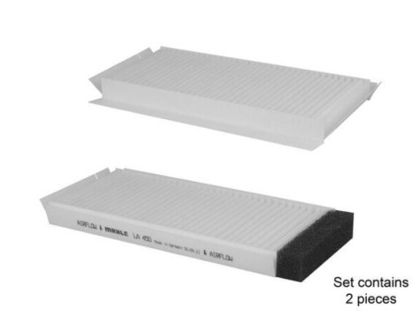 Filter, kupéventilation LA 450/S Mahle, bild 2