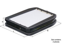 Filter, kupéventilation LA 455/S Mahle