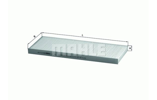 Filter, kupéventilation LA 49 Mahle