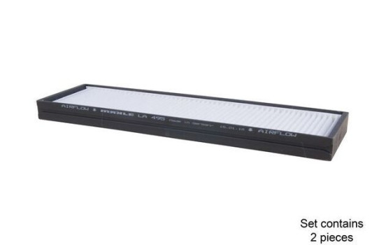 Filter, kupéventilation LA 495/S Mahle, bild 2