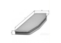 Filter, kupéventilation LA 51/S Mahle