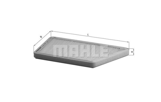 Filter, kupéventilation LA 57 Mahle