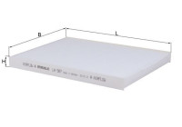 Filter, kupéventilation LA 587 Mahle
