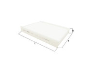 Filter, kupéventilation LA 811 Mahle