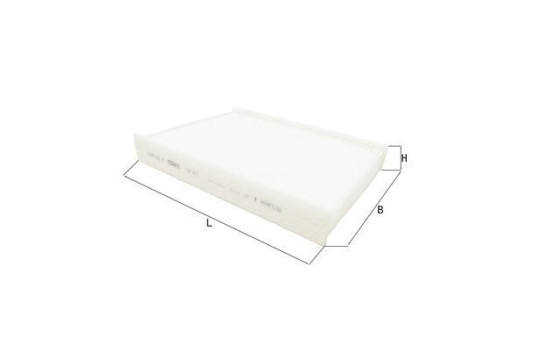 Filter, kupéventilation LA 811 Mahle