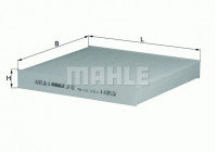 Filter, kupéventilation LA 82 Mahle