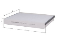 Filter, kupéventilation LA 875 Mahle