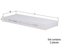 Filter, kupéventilation LA 921/S Mahle