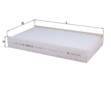 Filter, kupéventilation LA 933 Mahle