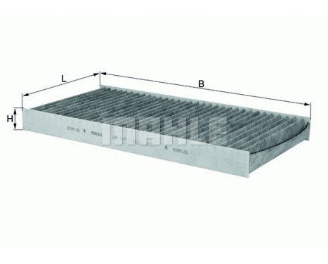 Filter, kupéventilation LAK 117 Mahle