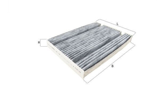 Filter, kupéventilation LAK 1198 Mahle