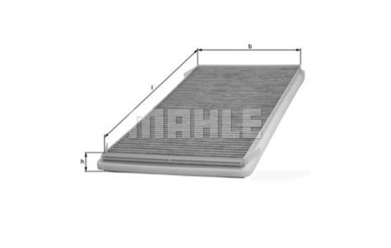 Filter, kupéventilation LAK 143 Mahle