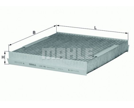 Filter, kupéventilation LAK 189 Mahle