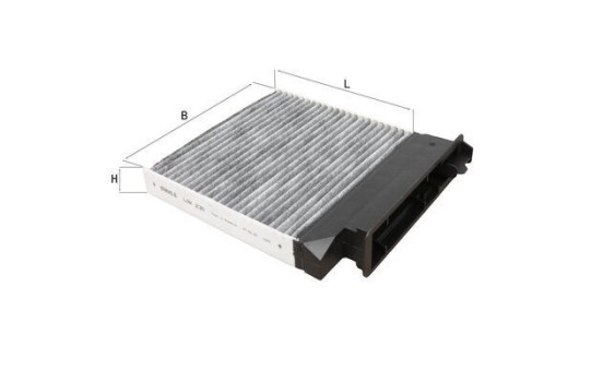 Filter, kupéventilation LAK 230 Mahle