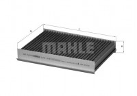 Filter, kupéventilation LAK 249 Mahle