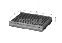 Filter, kupéventilation LAK 250 Mahle