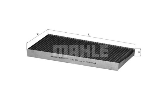 Filter, kupéventilation LAK 252 Mahle