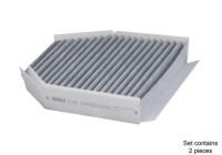 Filter, kupéventilation LAK 278/S Mahle