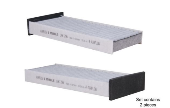 Filter, kupéventilation LAK 296/S Mahle, bild 2