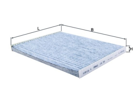 Filter, kupéventilation LAK 396 Mahle