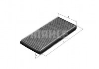 Filter, kupéventilation LAK 448 Mahle
