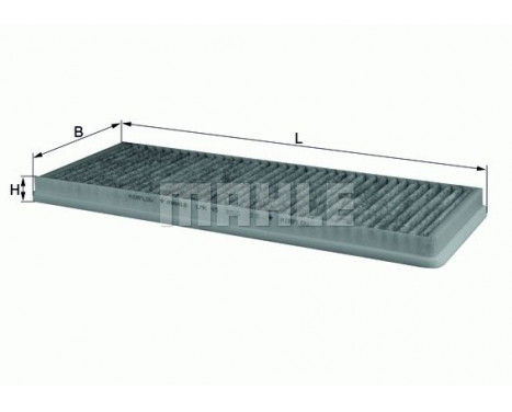Filter, kupéventilation LAK 45 Mahle
