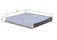 Filter, kupéventilation LAK 457 Mahle