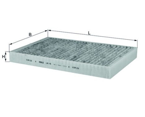 Filter, kupéventilation LAK 46 Mahle, bild 2