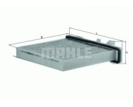 Filter, kupéventilation LAK 589 Mahle