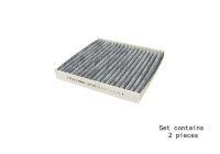 Filter, kupéventilation LAK 630/S Mahle