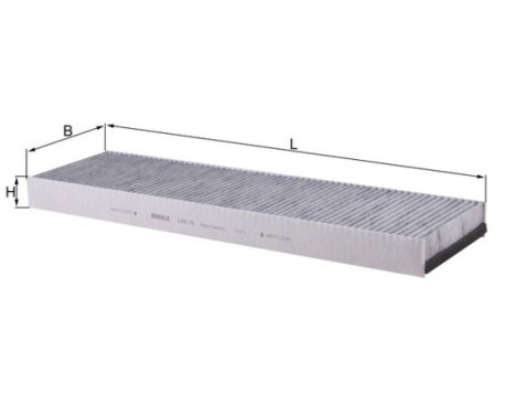 Filter, kupéventilation LAK 70 Mahle, bild 2