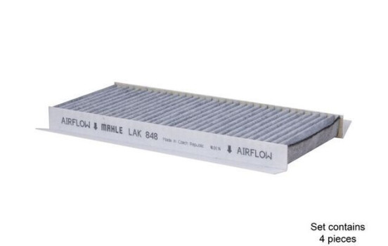 Filter, kupéventilation LAK 848/S Mahle, bild 2