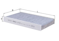 Filter, kupéventilation LAK 852 Mahle