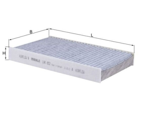 Filter, kupéventilation LAK 852 Mahle