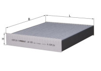 Filter, kupéventilation LAK 855 Mahle