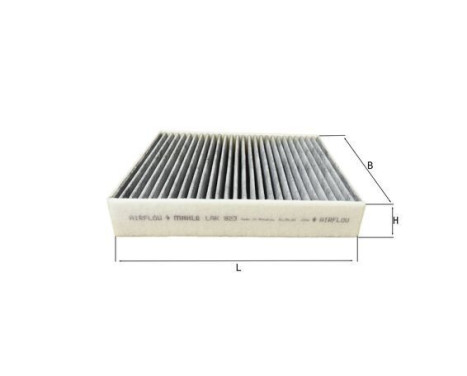 Filter, kupéventilation LAK 923 Mahle